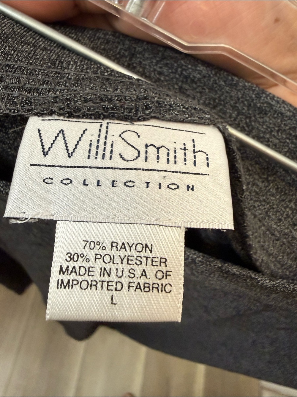 Willi Smith Dark Gray Maxi Skirt